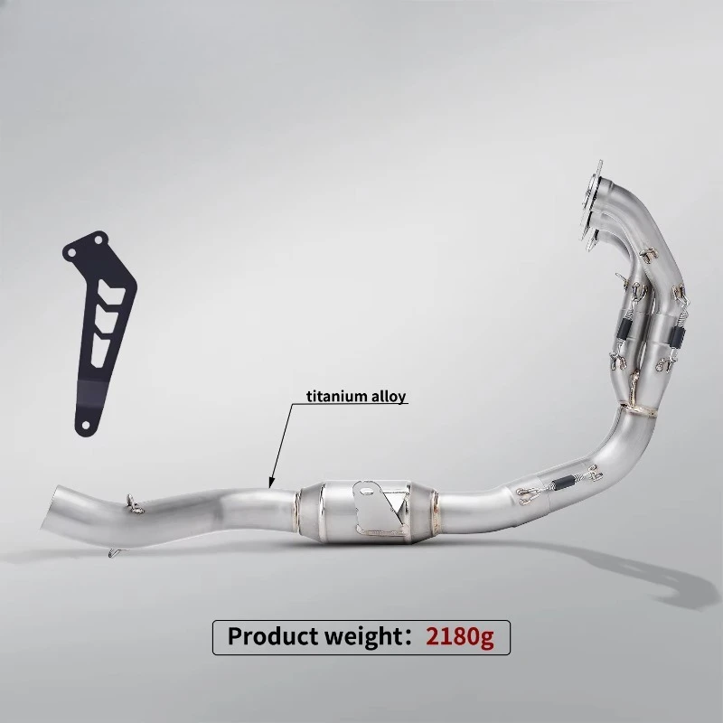 Forged Exhaust System For MotorcycleNew Yama MT-09 FZ-09 Header 2021-2023 Titanium Alloy Motorcycle Exhaust System Slip A1 Link