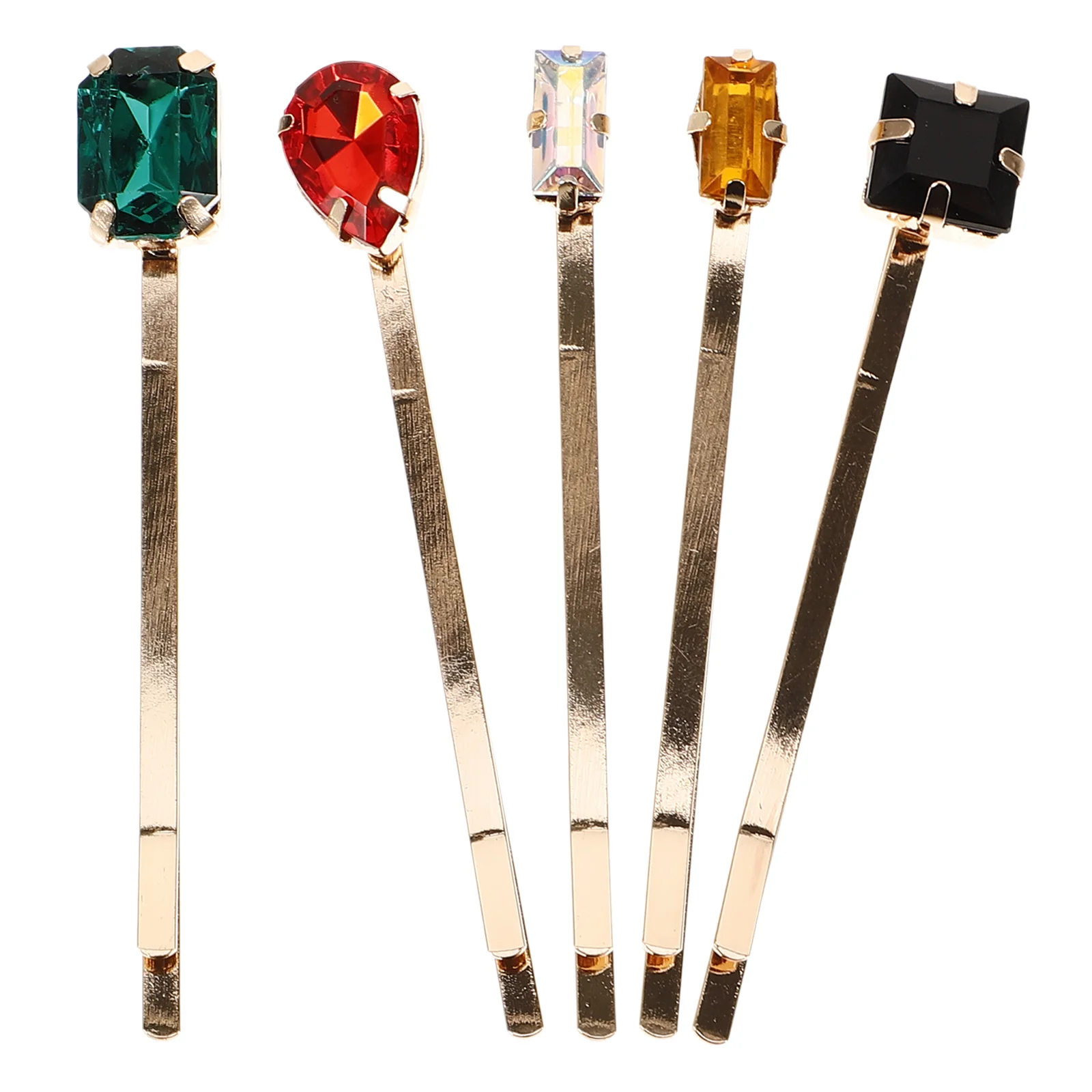 

5 Pcs Hair Miss Stainless-steel-sauce-pan-with-steamer Wok Lid Bobby Pins for Women Barrettes