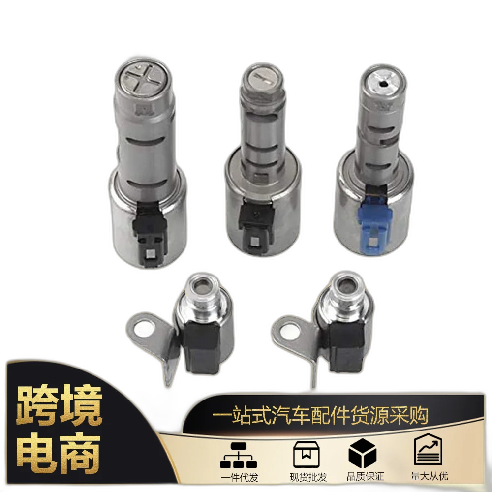 jyw1 for K313 KA313 Transmission Solenoid Valve 5-Piece Set 2014-2017 Toyota Corolla 1.8L 2.0L