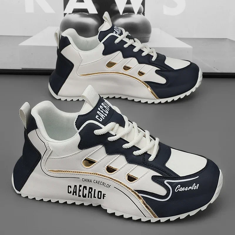 

New Men's Shoes Fashion Outdoor Casual Shoe High End Flat Bottom Sneakers for Man Luxury Designer Walking Shoe Zapatillas Hombre