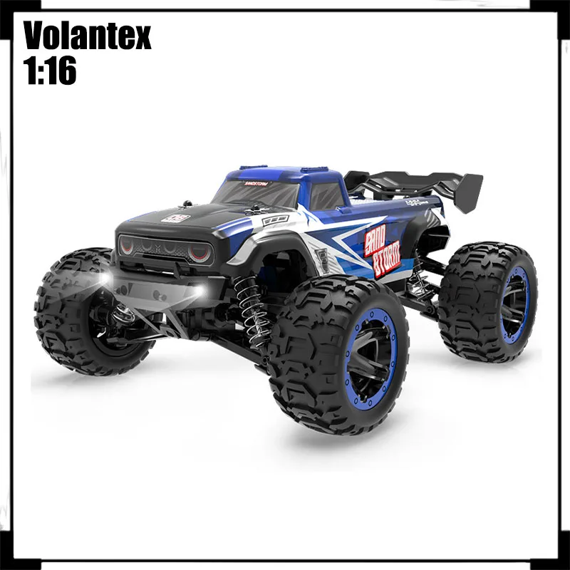 Volantex Rc Car 1:16 High-Speed Remote Control Car Climbing All Terrain Drift Off-Road Vehicle Four-Wheel Drive Electric Toy Car