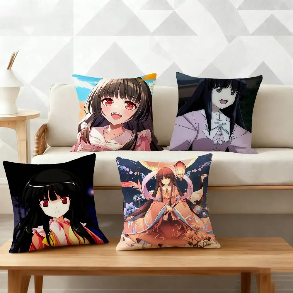 Kaguya Houraisan Pillow Case for Sofa Living Room Home office Decor Protective Cover