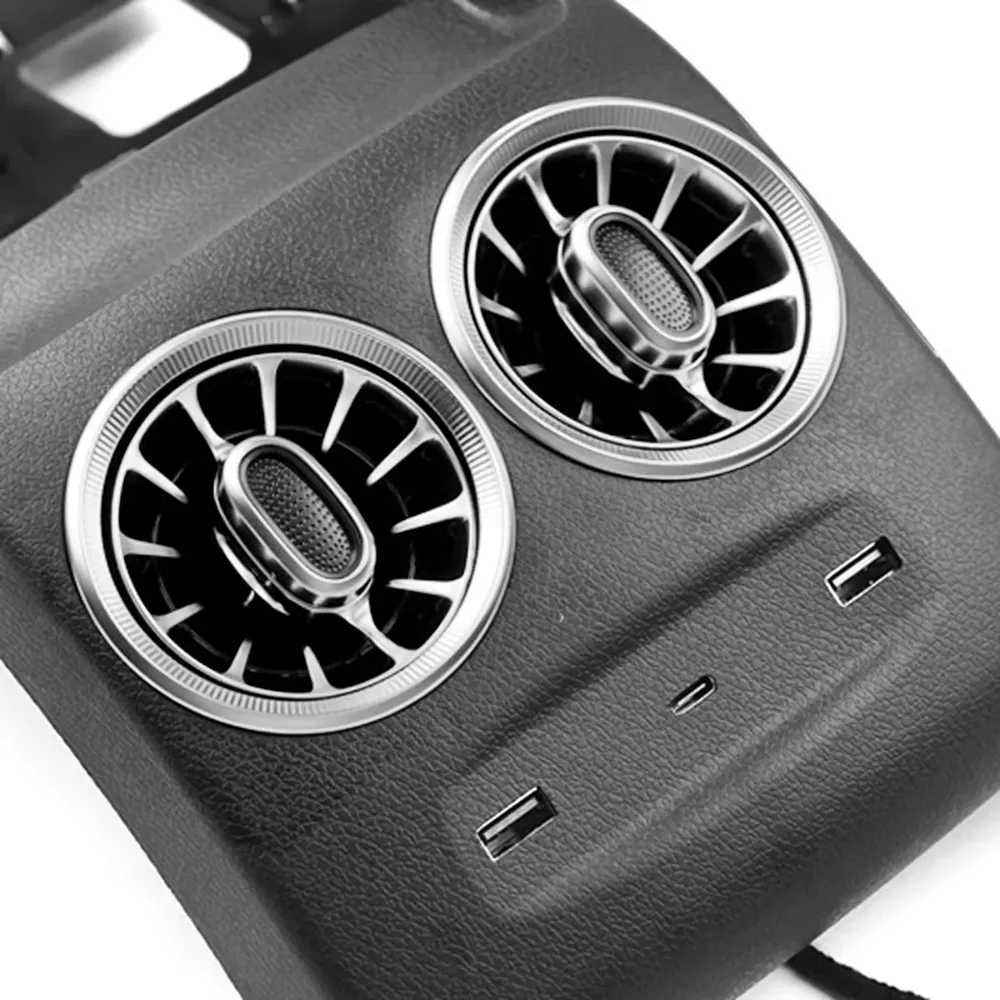 For Mercedes A/B/CLA/GLA Models W176 W246 C117 X156 Complete Front Rear Air Vent Upgrade Kit with USB-C Port