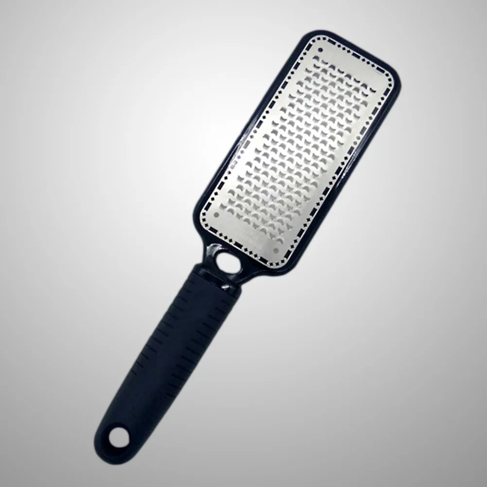 

Stainless Steel Foot File Remover Dead Skin Pedicure Scrubber Long Lasting Ergonomic Handle Feet Result Callus Rasp