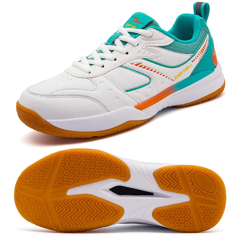 

Professional Badmintons Shoes Men Women Anti Slip Table Tennis For Couples Indoor Tennis Sneaker Comprehensive Training Shoes