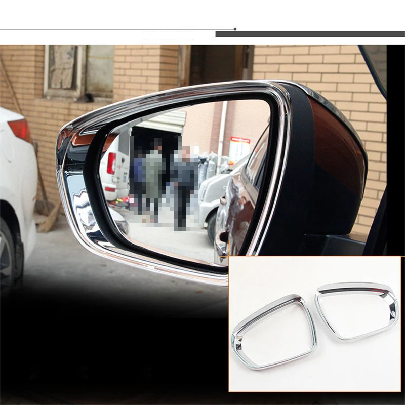 For Peugeot 3008 GT 5008 2nd 2017 2018 Car Rearview Mirror Covers Rain Eyebrow Frame Rainproof Protection Car Styling Accessorie