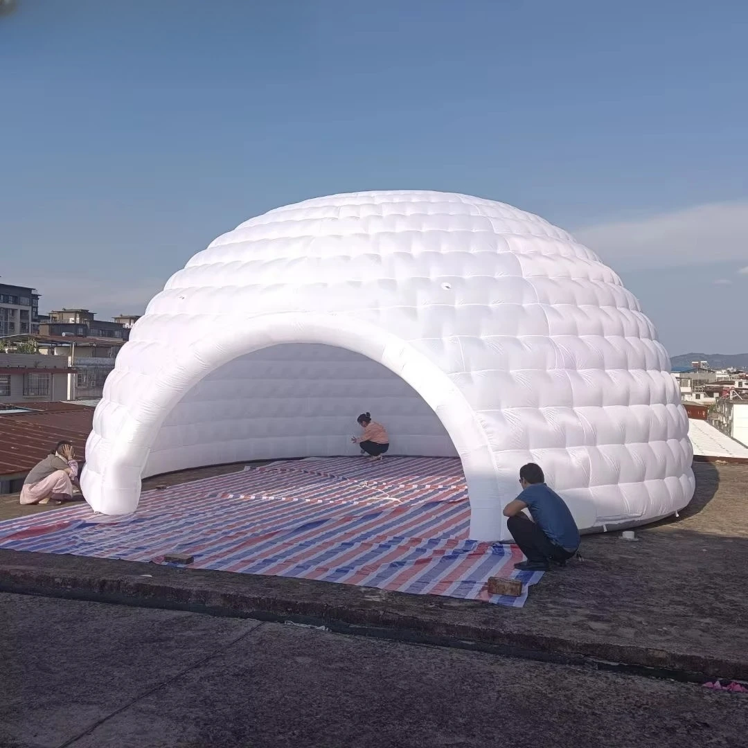 

Large Outdoor Inflatable Dome Tent Igloo Shelter Tent Inflatable for Events Exhibition and Brand Promotion