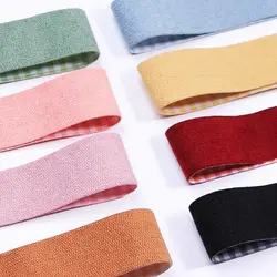 10 Yards 25MM/40MM Woolen Ribbon DIY Handmade Material Headdress Hair Bows Clothing Accessories Home Decoration