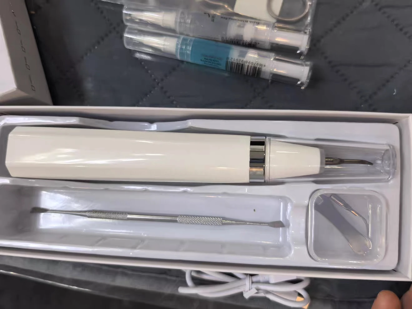 

Перезаряжаемый ультразвуковой очиститель зубов для домашних животных - щетка для удаления зубного камня и налета для ухода за зубами собак