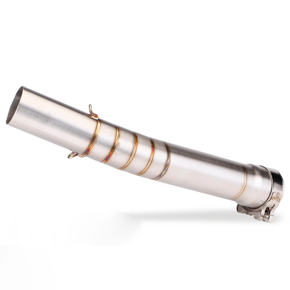 

Motorcycle Exhaust Adapter Tube For Yamaha YZF-R6 1998-2005 Stainless 51mm Interface Middle Link Pipe