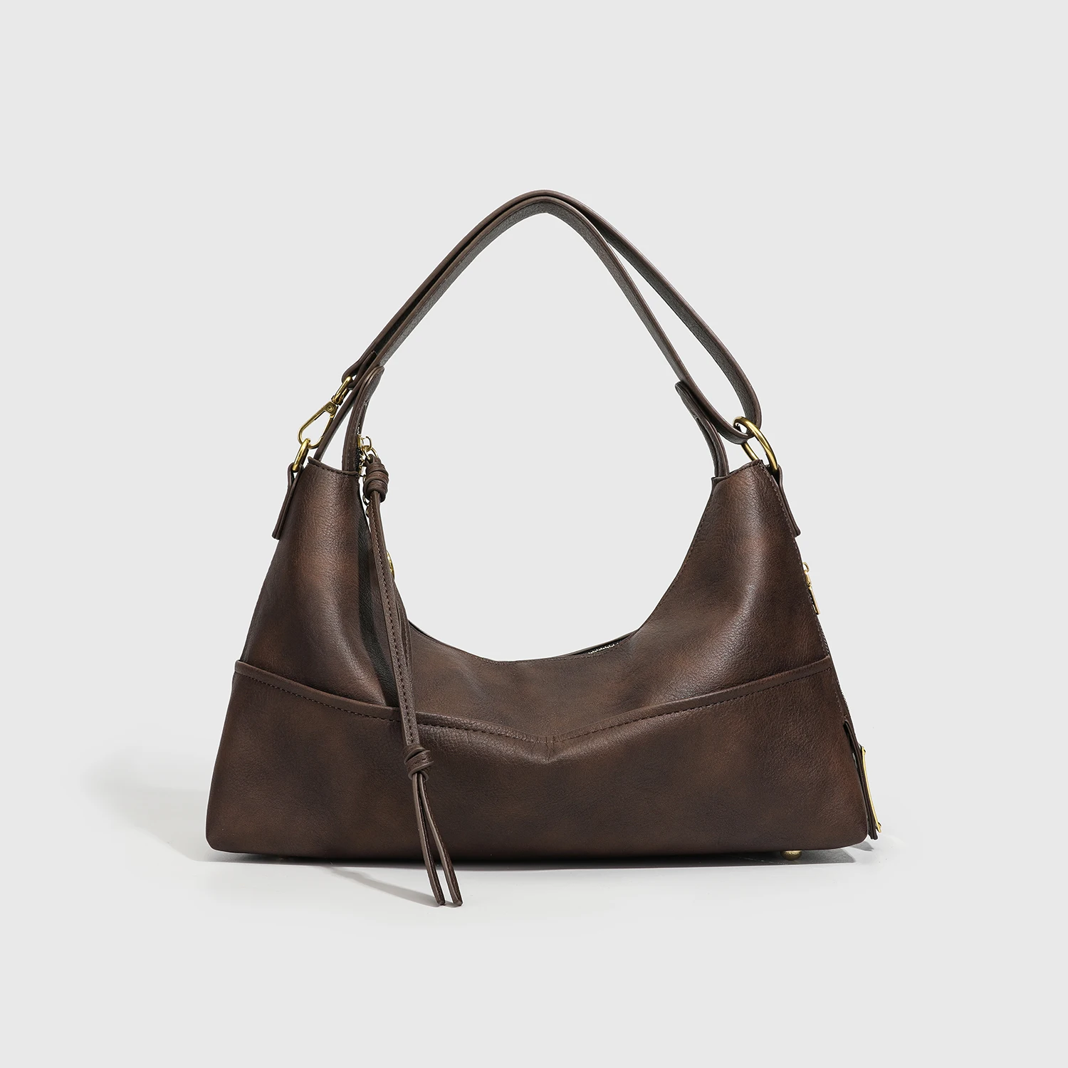 2026 موضة جديدة عالية الجودة لينة بولي Leather الجلود سعة كبيرة التنقل الإبط حقيبة يد عادية تنوعا حقيبة كتف الاستخدام اليومي