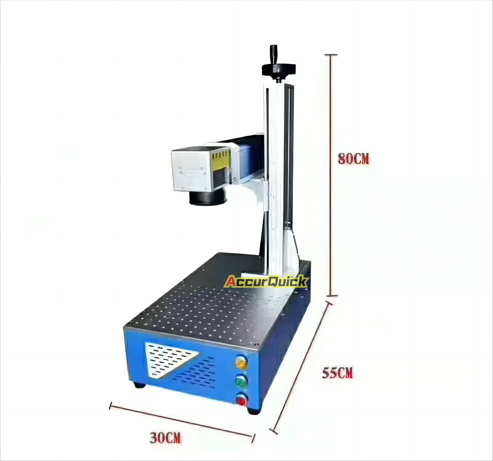 AccurQuick 20W 30W 50W 60W 70W 100W Fiber Laser Marker Engraver for metals marking engraving cutting