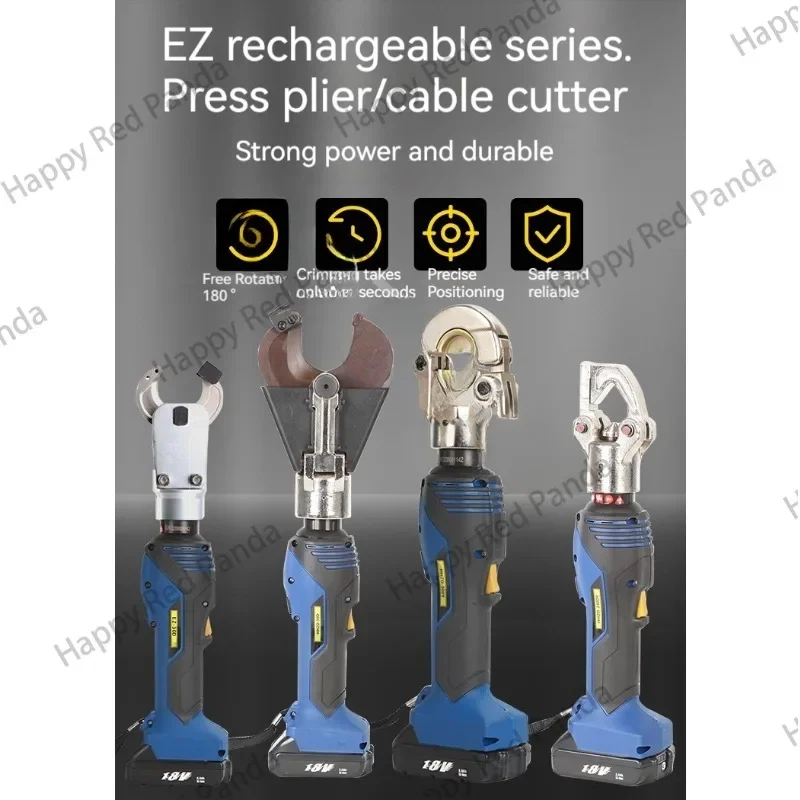 EZ-30D Rechargeable Hydraulic Pliers Electric Hydraulic Crimping Rechargeable Crimping Tool Crimping Pliers