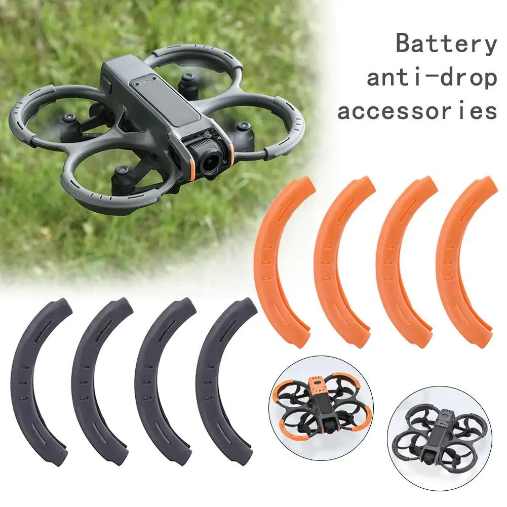 Battery Anti-drop Accessories For DJI AVATA 2 Battery Anti Falling Protective Shell Easy Install Remove Drone Flight Kit F2E5