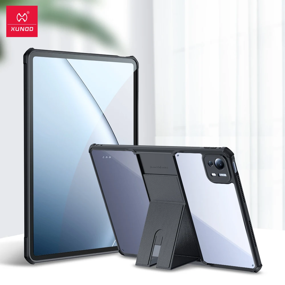 

Xundd для Xiaomi Pad 7 Ultra 14 дюймов для Xiaomi Pad 7S Pro 12,4 дюйма противоударные защитные чехлы с прозрачным чехлом с держателем