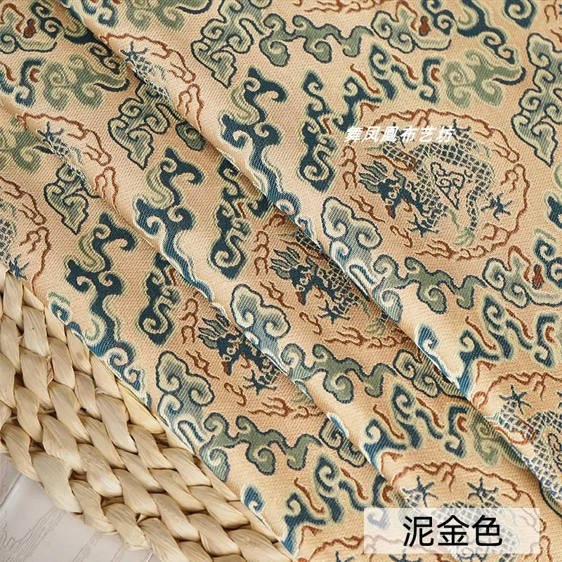 قماش الجاكار النمط الصيني أغنية الديباج Hanfu سترة الملابس الساتان بالجملة القماش Diy Sewina بواسطة متر المواد