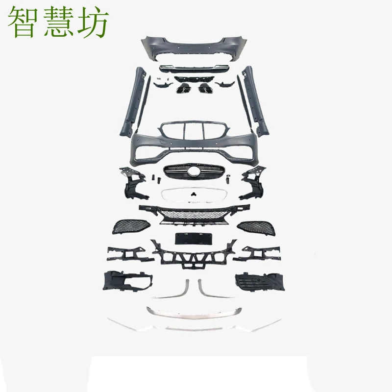 

Suitable For W212 14-15 Up 14-15 AMG Modification Parts: Front And Bumpers, Center Grille, Rear Lip, Full Body Kit