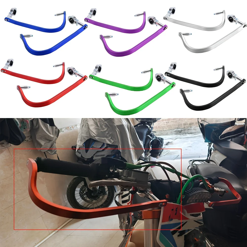 

22 мм универсальная защита для рук мотоцикла, алюминиевая защита для ручек, защита для рук для велосипеда, защита тормозного рычага руля