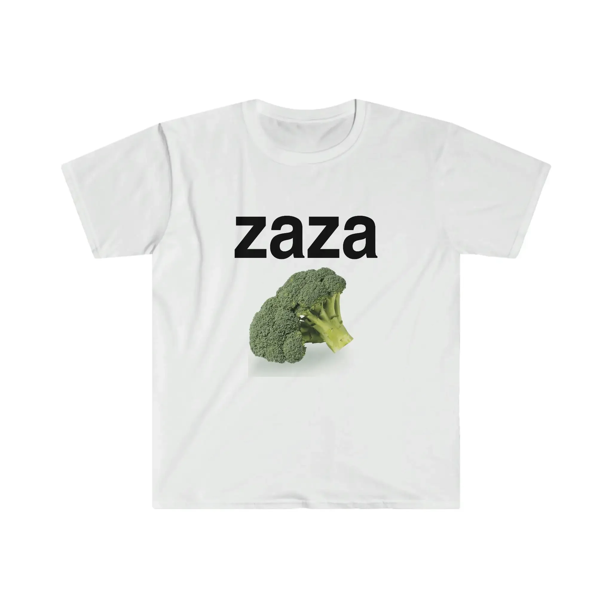 Funny Meme T Shirt Zaza Broccoli Sarcastic Joke Gift