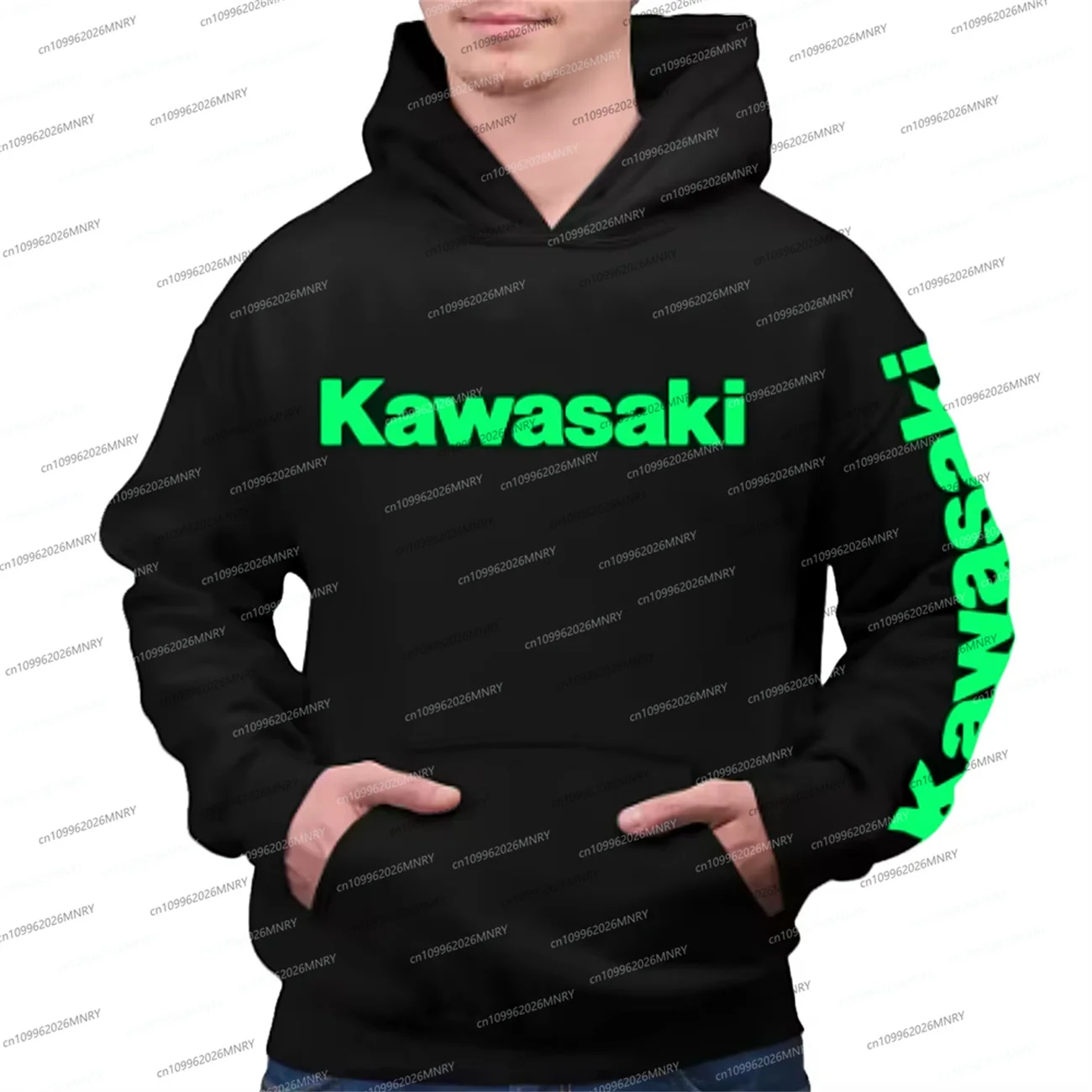 

men's hoodies women's hoodies Top autumn winter casual sportswear KAWASAKI hoodies, printed wool hoodies Sportswear Clothes