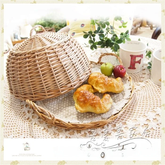 

l Wier Корзина для хлеба, круглый поднос для еды, товары для выпечки, тарелка с фруктами, ручная работа, домашняя декоративная японская обеденная посуда