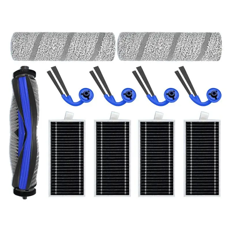 

Аксессуары A40Z для ECOVACS DEEBOT X11 OMNICYCLONE / X11 PRO OMNI: Запасные части, основная и боковые щетки, HEPA-фильтр, ролик, насадка для влажной уборки