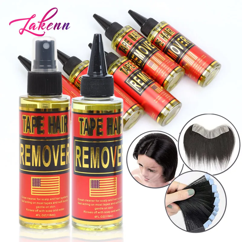 Tape Hair Remover Adhesive Solvent 4Oz Lace Front Wig Glue Remover Spray Hair Bonding Glue Remover Home Salon Use