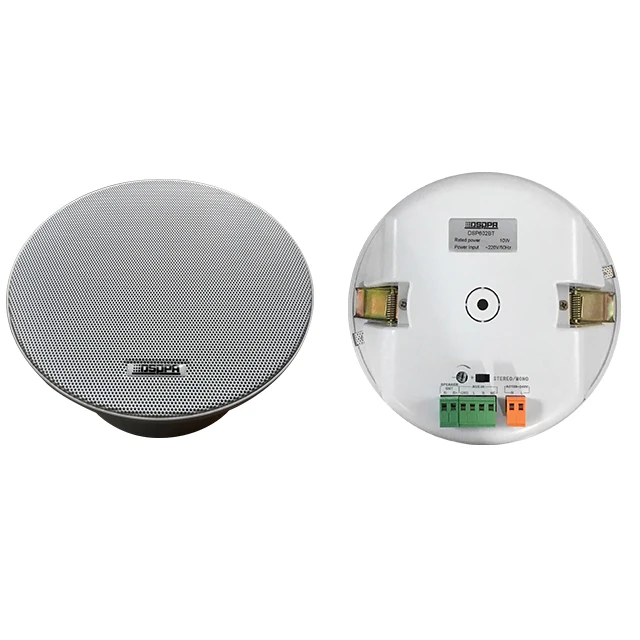 China Ceiling Speaker Manufacture 6.5 inch 8 ohm Wireless In-Wall Round Speaker Blue tooth Active Ceiling Speaker