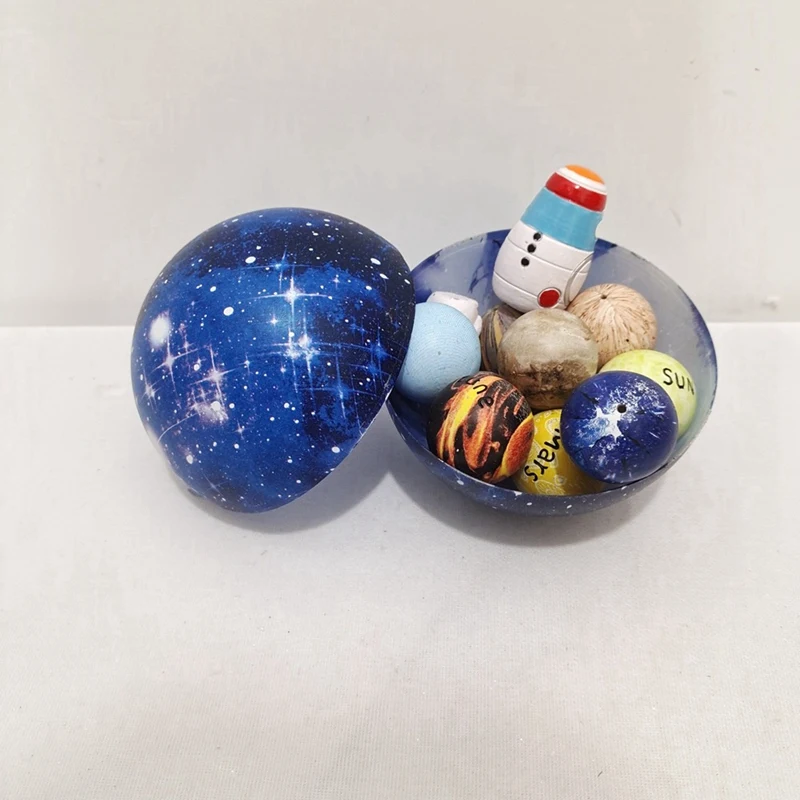 Solar System Planet Ball Eight Planetary Balls Educational Model For Table Decor Toys