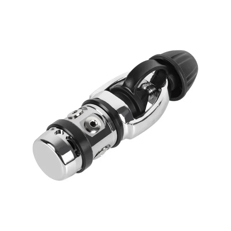 Five-hole primary pressure reducing valve, scuba breathing regulator, diving gas cylinder air volume regulator