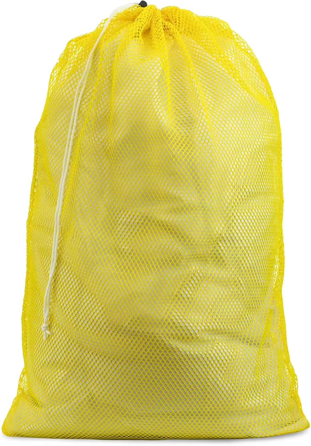 

Extra Large 24x36 Laundry Mesh Bag – Heavy Duty, Secure Drawstring, Machine Washable, Delicates, Travel, Storage, Yellow