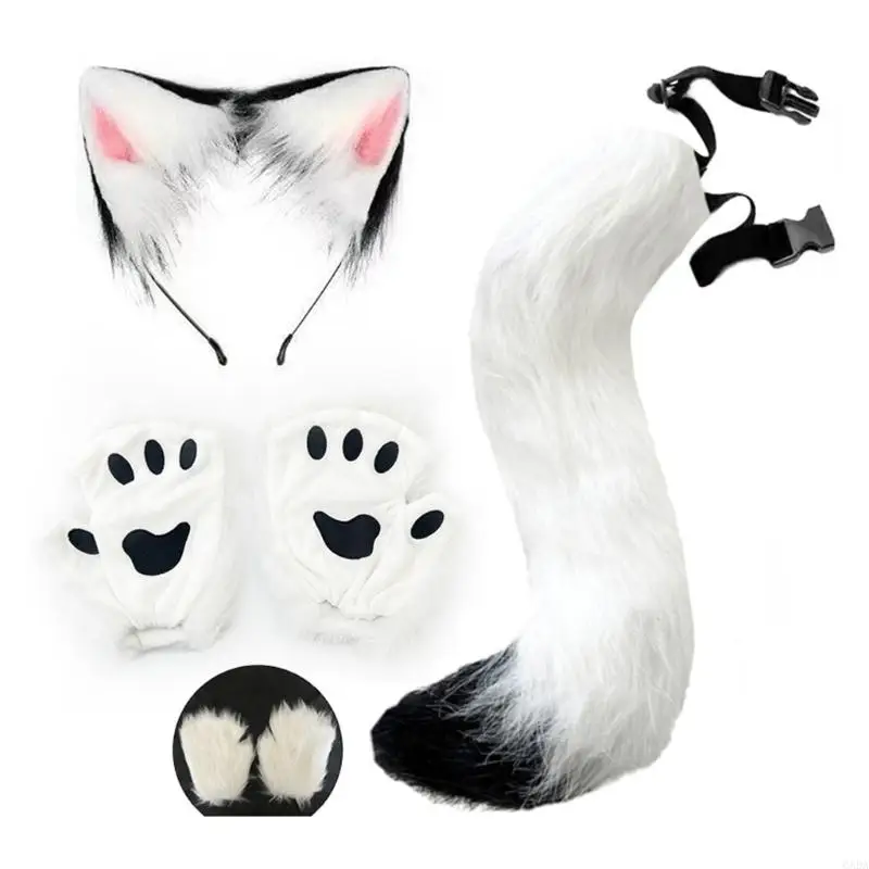 Realistic Acting Animal Footwear Multiple Use Costume Addition For Adults 6XDA