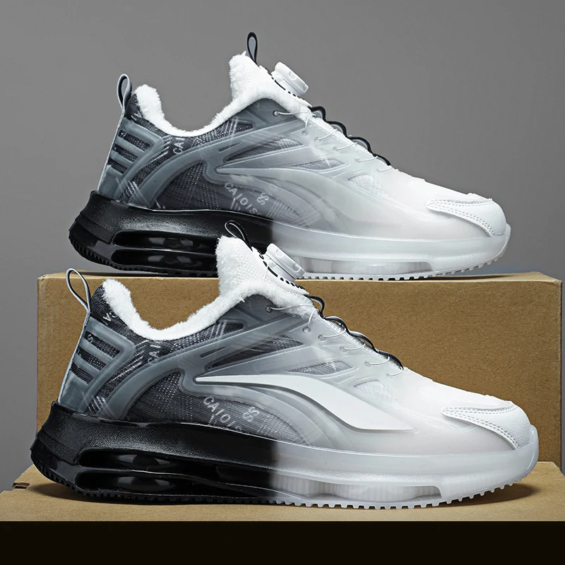 أحذية رياضية رجالية، نمط الزوجين، أحذية كاجوال رجالية بإبزيم دوار، أحذية جري خفيفة الوزن، مريحة للرياضة، جزء علوي ناعم، نعل مقاوم للاهتراء، مناسبة للرياضات الخارجية، أحذية المشي، التخييم، السفر