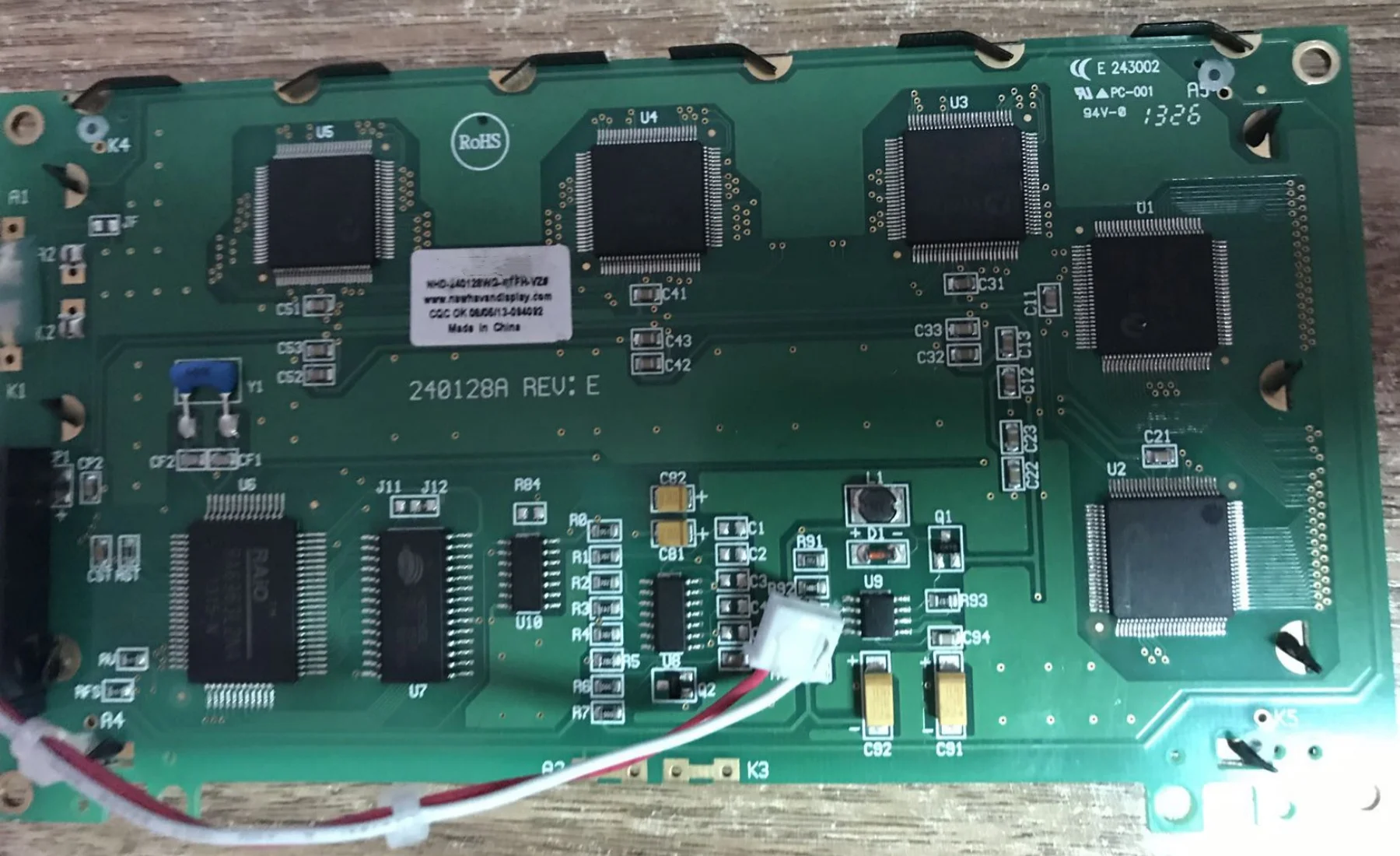 

NHD-240128WG-ATFH-VZ LCD display screen