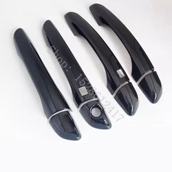 For Hyundai i30 GT PD Elantra 2017 2018 2019 2020 2021 Glossy Black Car Door Handle Cover Trim Sticker Styling Accessories