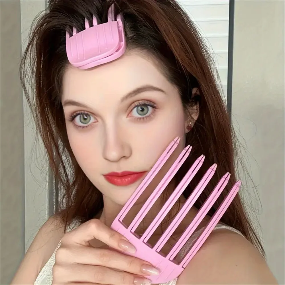 

2pcs Fluffy Clips Hair Roots Natural Volumizing Hairpin Women DIY Curling Rollers Fixed Shape Comb Volume Hair Styling Tools