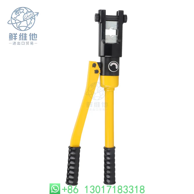 

Portable Manual Hydraulic Crimping Tool Integral Heavy Duty Labor-saving Precise Wire Crimper for Home Use