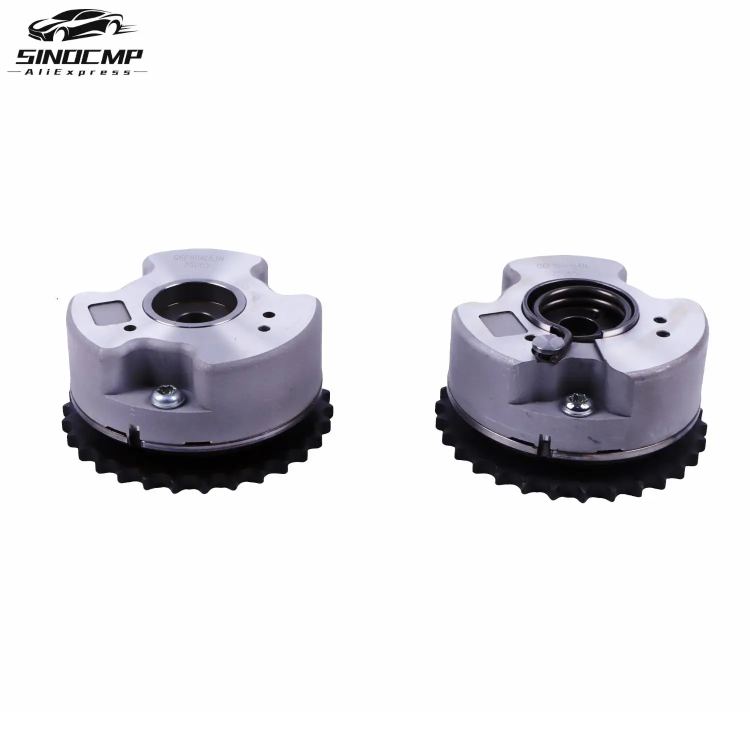 06E109083N 06E109084N Ajustador de sincronización del árbol de levas para Beetle Cabrio Golf Jetta Audi A3 Cabriolet Q3 1.2T 1.4T Accesorios del árbol de levas