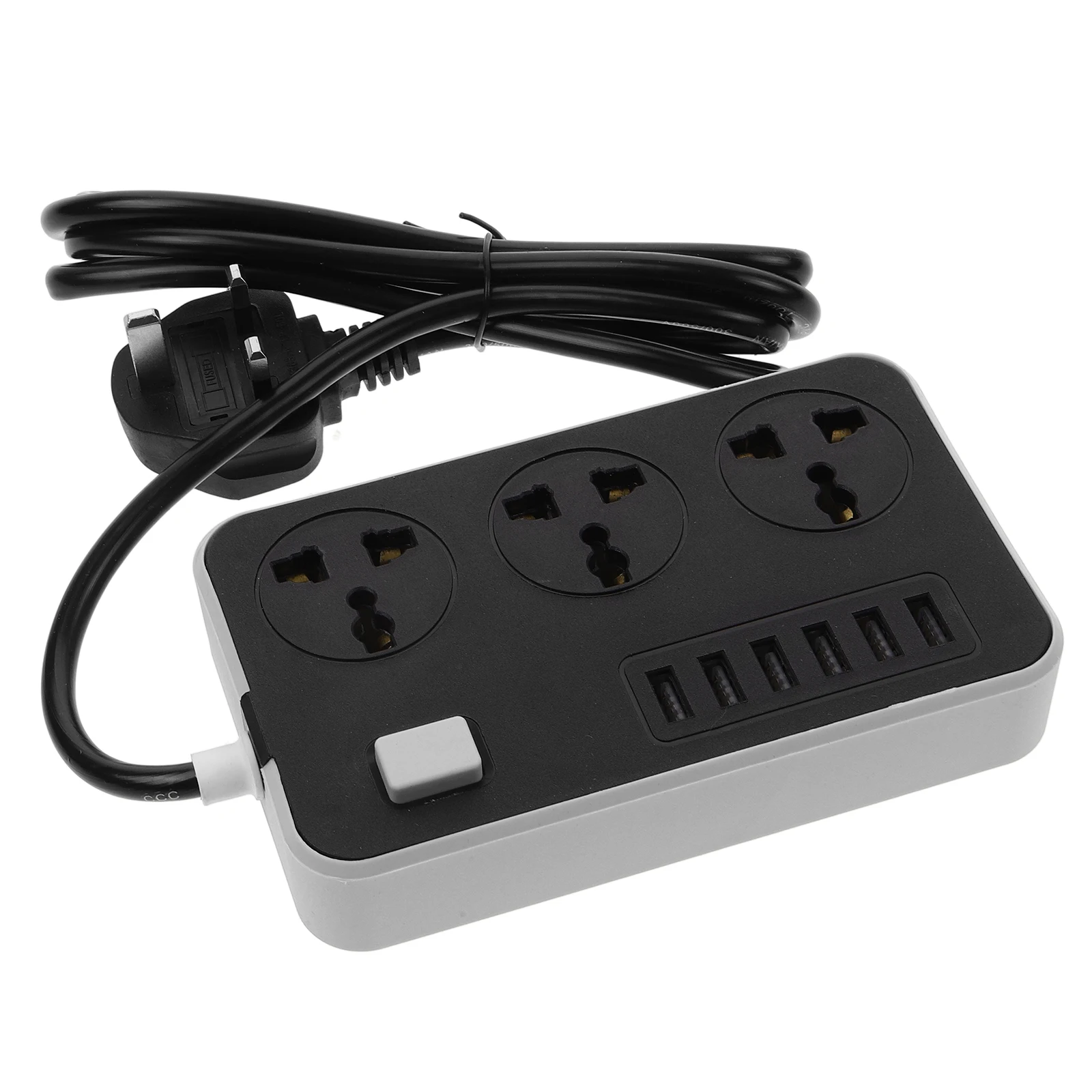Usb قطاع الطاقة 1.8 متر تمديد الحبل عرام حماية 4 منافذ 3 منافذ USB المدمجة العمودي تصميم المحمولة منفذ السفر ل