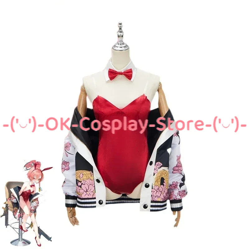 

Game Blue Archive Mikann Neru Cosplay Costume Women Cute Party Suit Coat Jumpsuit Halloween Outfits Anime Clothing Custom Made