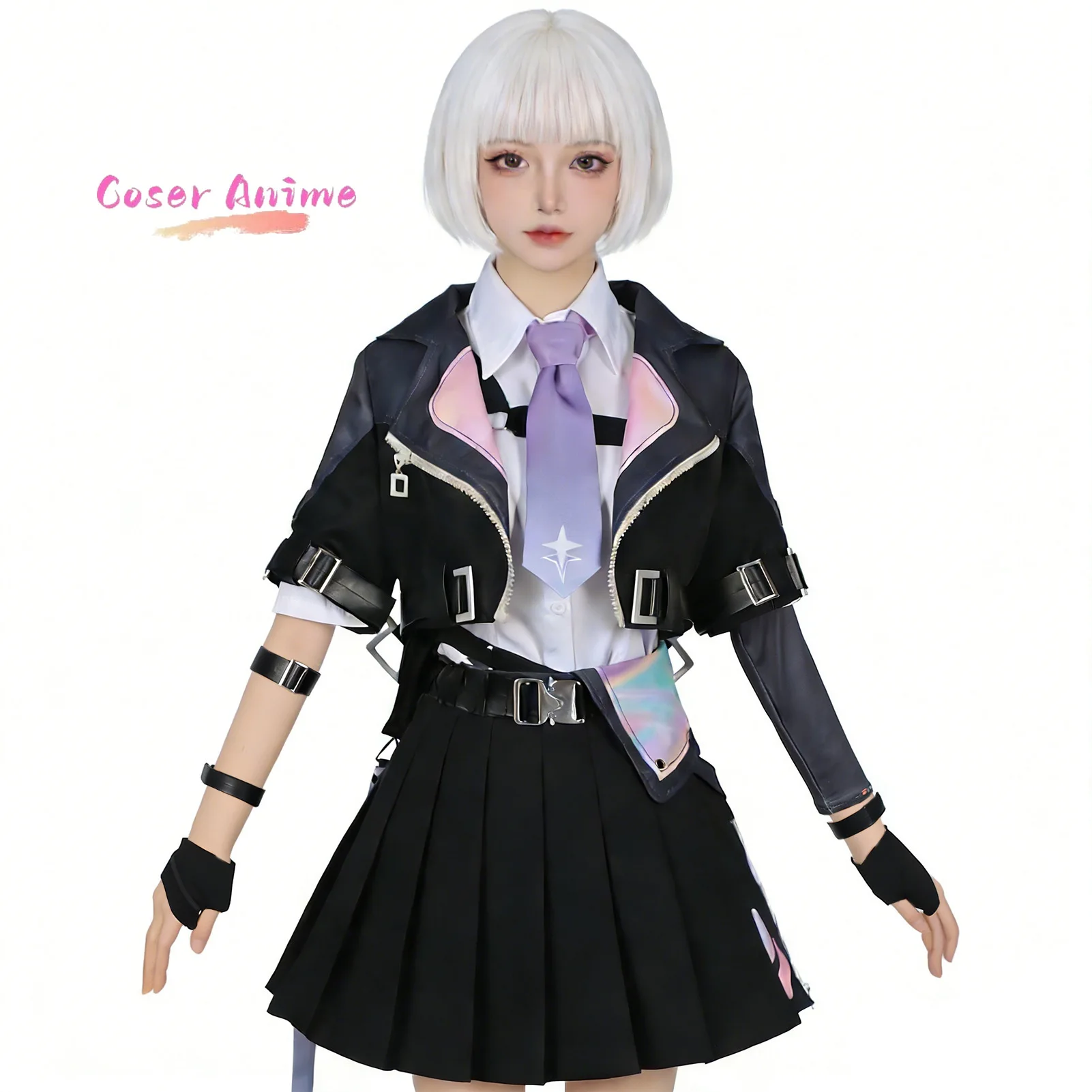 

Game Neverness to Everness Esper Zero Cosplay Costumes Dresses Set Show Role Play Clothes Halloween Women Girls