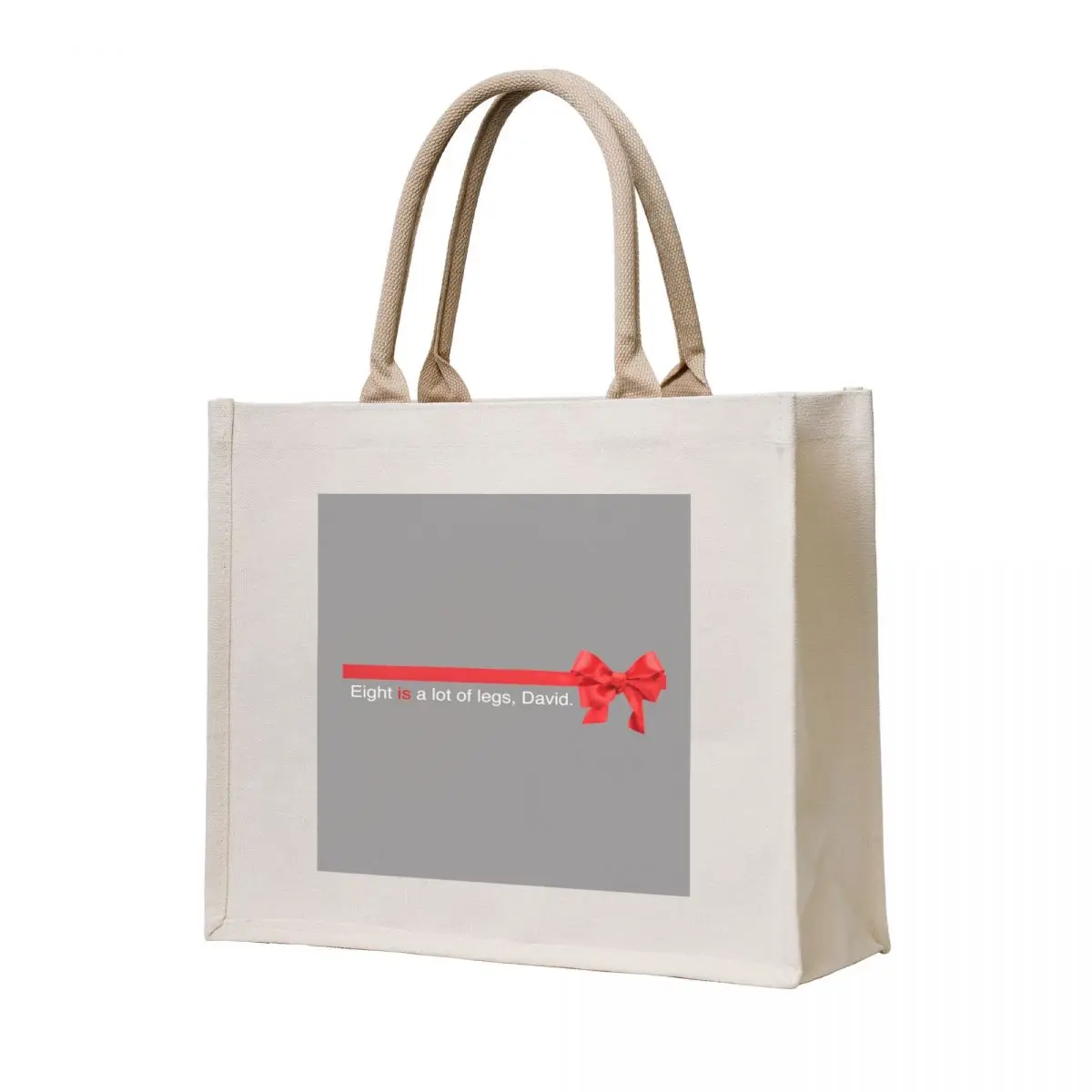 

Love Actually Eight is a lot of legs, David. Tote Bag Customizable tote bag canvas bags shopper bag woman the tote