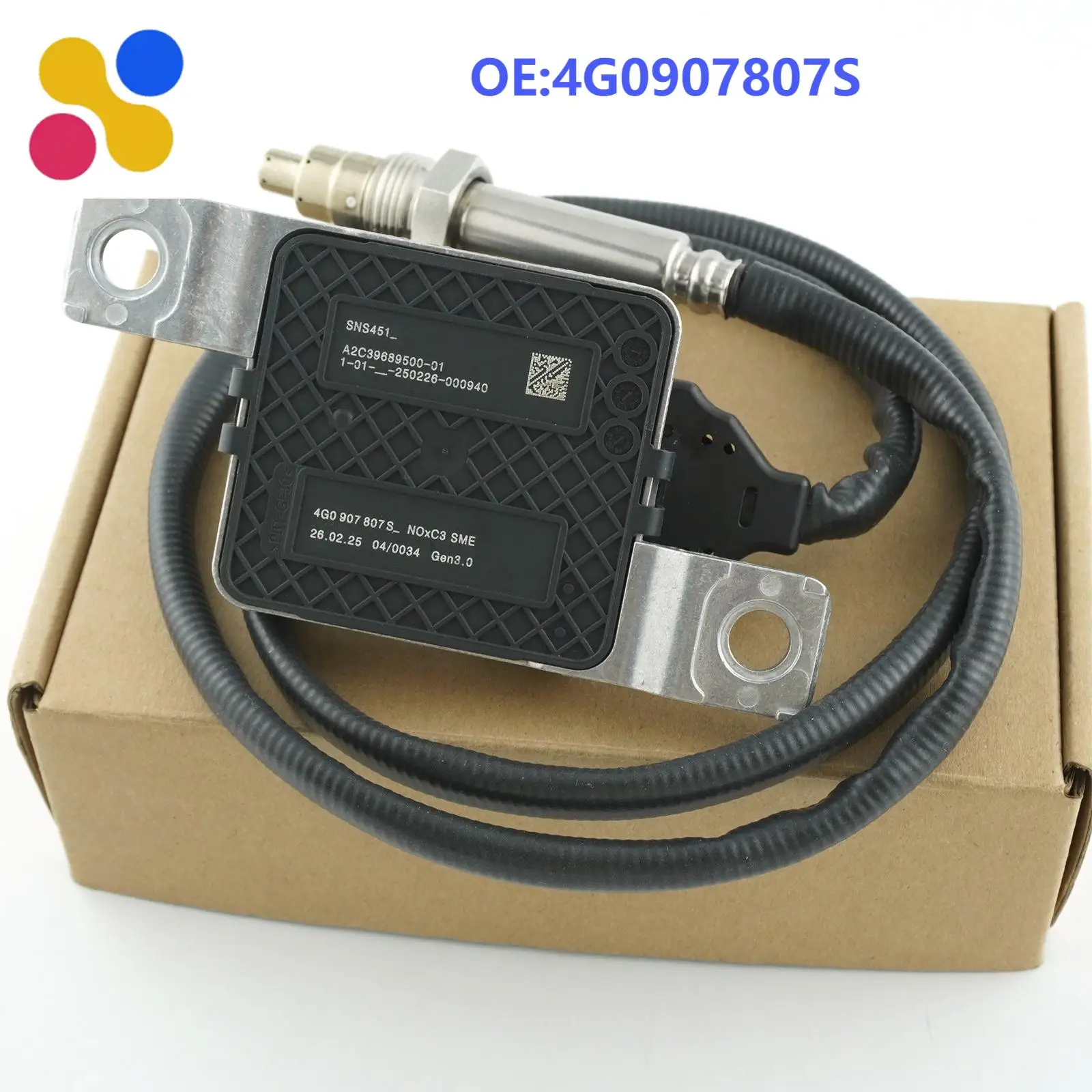 

4G0907807K 4G0907807S New Nitrogen Oxide NOx Sensor For Audi A6 And VW 4G2 4GC A7 4GA4GF 3.0 TDI Quattro 4G0907807T 5WK97213