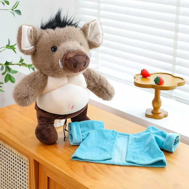 Black Myth: WuKong Zhu Bajie Eight-Commandment Pig Plush Game Anime Peripheral Soft Cotton Cute Plush Ornament Crafts Gifts Toys