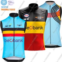 Belgium National Team 2024 Cycling Sleeveless Belgian Jerseys Bicycle Vest Cycling Jersey Bike Clothing MTB Maillot Cyclisme
