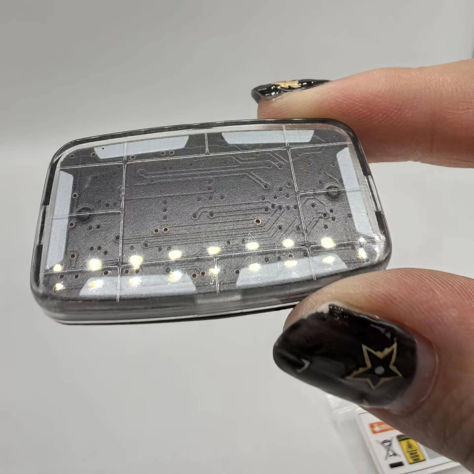 1 Satz RC LED-Warnleuchten Dachlampe für 1/10 1/14 Tamiya Truck für SCANIA 770S für Volvo Car Excavator für Huina Cat Kabolite – Detail 3