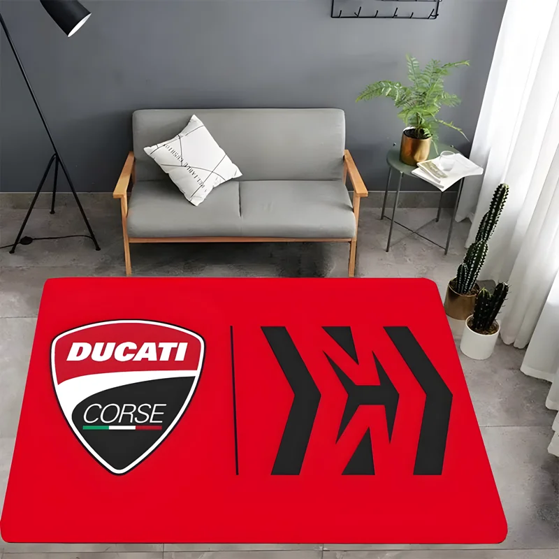 Ducati brand motorcycle carpet living room bedroom home floor mat children's room baby pad bathroom kitchen carpet birthday gift