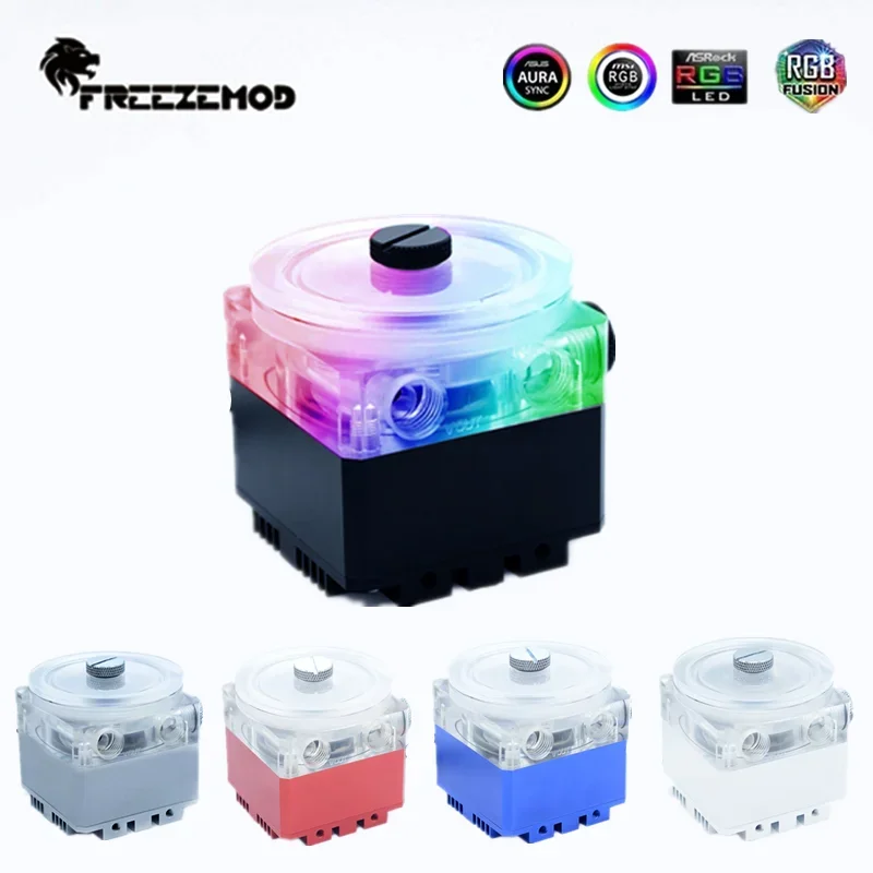 FREEZEMOD Mute DDC Water Pump,Maximum Flow 960L/H, Maximum Lift 5-6 Meter For PC Water Cooling  5V/12V PU-GCDCB