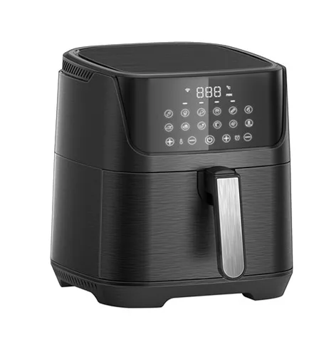 

2026 New Model Multi-functionalBest Selling Smart air Fryer with 12 Preset Programs5L 6L 7L Matt Black Digital Cooker Electric