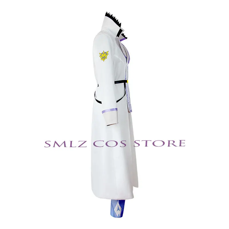 Knight Reinhard Van Astrea Cosplay Anime World From Zero Costume Woman Man White Unifoem Prop Wig Set Halloween Party Outfit view 4